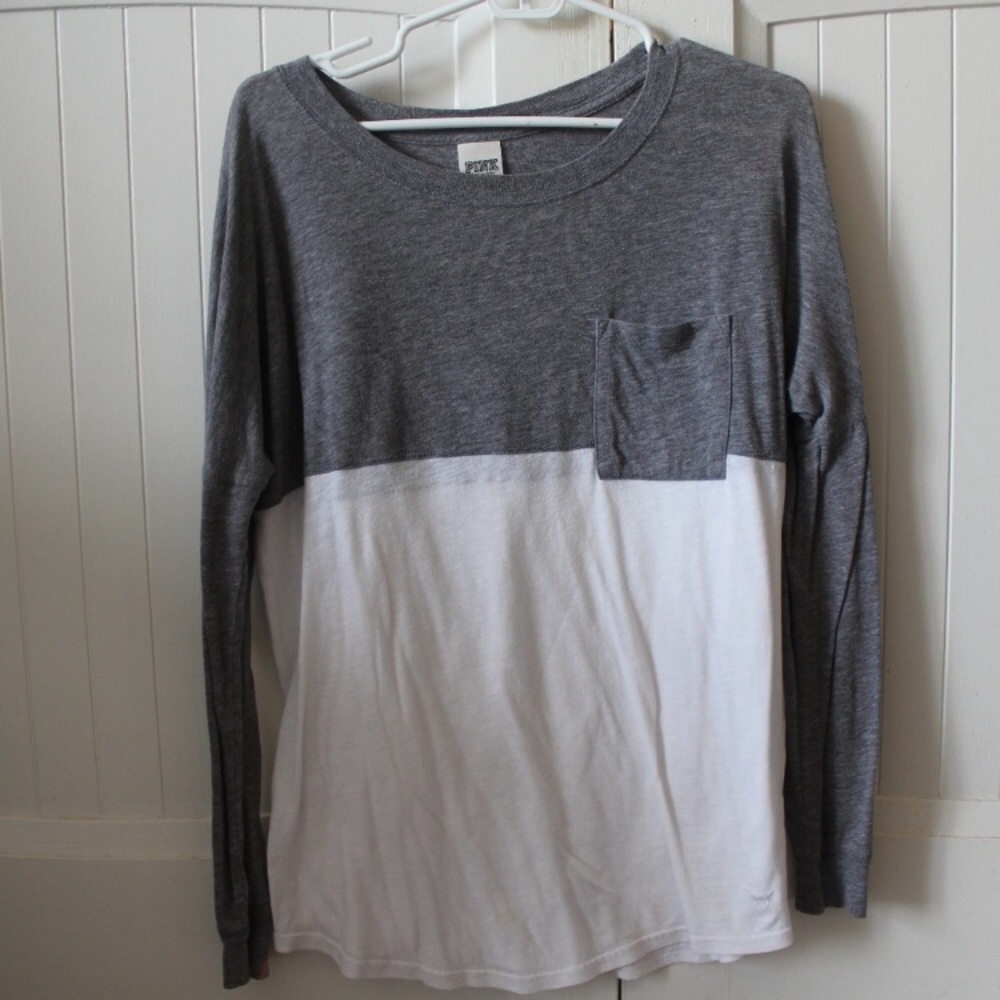 Pink long sleeve shirt